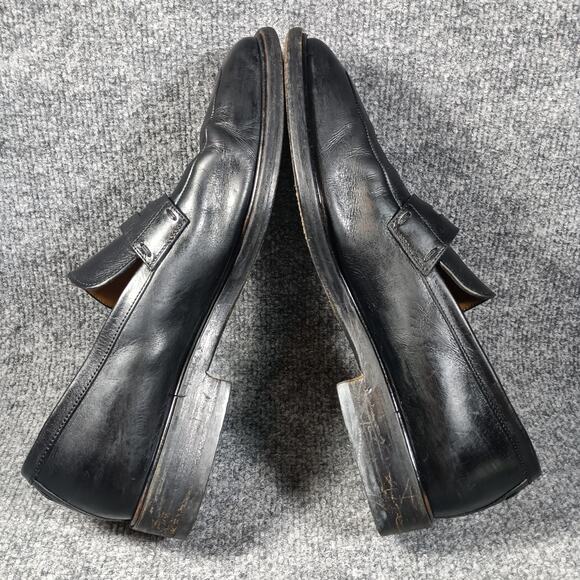 Louis Vuitton Men Louis Vuitton Loafers Men Size 7 Black Leather Square Toe Penny Italy
